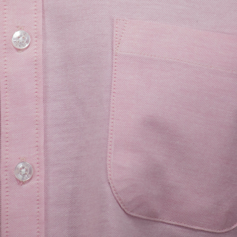 Camisa Lisa Rosa con Manga Larga 100% Algodón 2505056