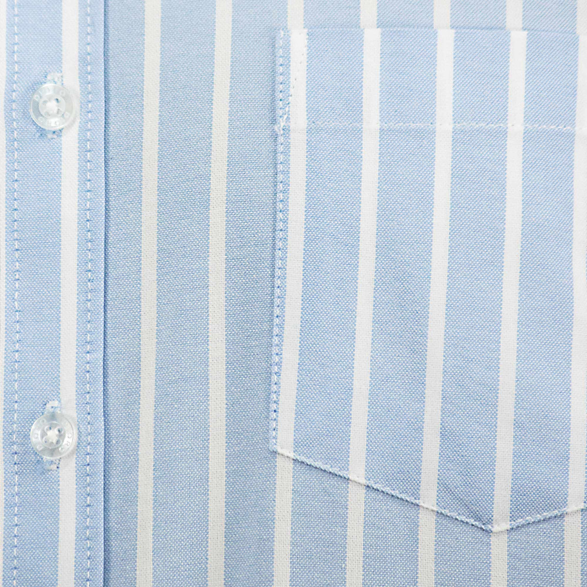 Camisa Rayas Azul con Manga Larga 100% Algodón 2505071