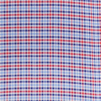 Camisa Roja de Cuadros con Manga Corta 100% Algodón 2505086