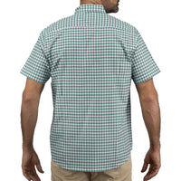 Camisa de Cuadros Verde con Manga Corta 100% Algodón 2505089