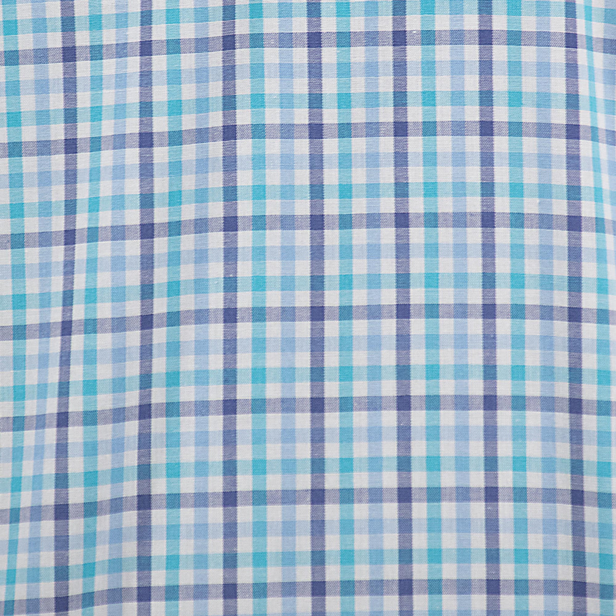 Camisa de Cuadros Azul con Manga Larga 100% Algodón 2505095