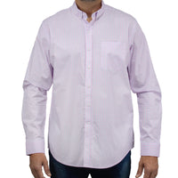 Camisa Cuadros Rosa con Manga Larga 100% Algodón 2506097