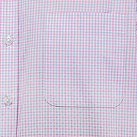 Camisa Cuadros Rosa con Manga Larga 100% Algodón 2506097
