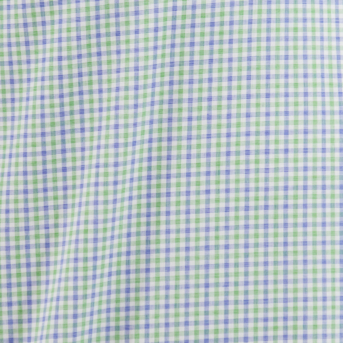 Camisa Cuadros Verde con Manga Larga 100% Algodón 2506098