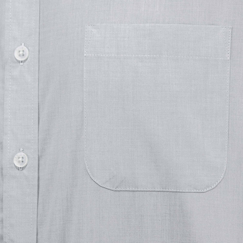 Camisa de Vestir Gris Manga Larga 100% Algodón 2506104
