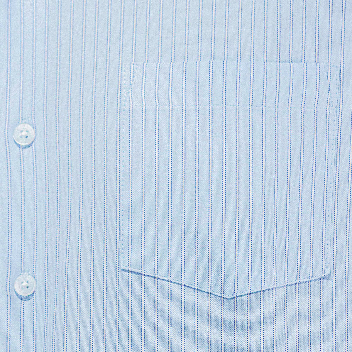 Camisa Rayas Azul con Manga Larga 100% Algodón 2506111