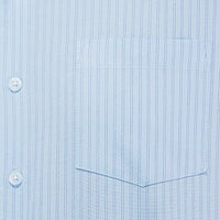 Camisa Rayas Azul con Manga Larga 100% Algodón 2506111