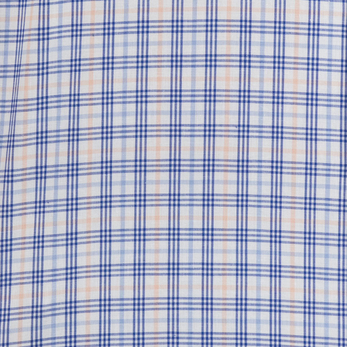 Camisa de Cuadros Azul con Manga Corta 100% Algodón 2506114