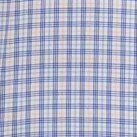 Camisa de Cuadros Azul con Manga Corta 100% Algodón 2506114