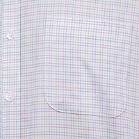 Camisa Cuadros Multicolor con Manga Corta 100% Algodón 2506115