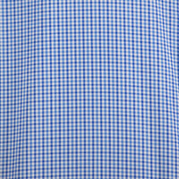 Camisa de Cuadros Azul con Manga Corta 100% Algodón 2506116