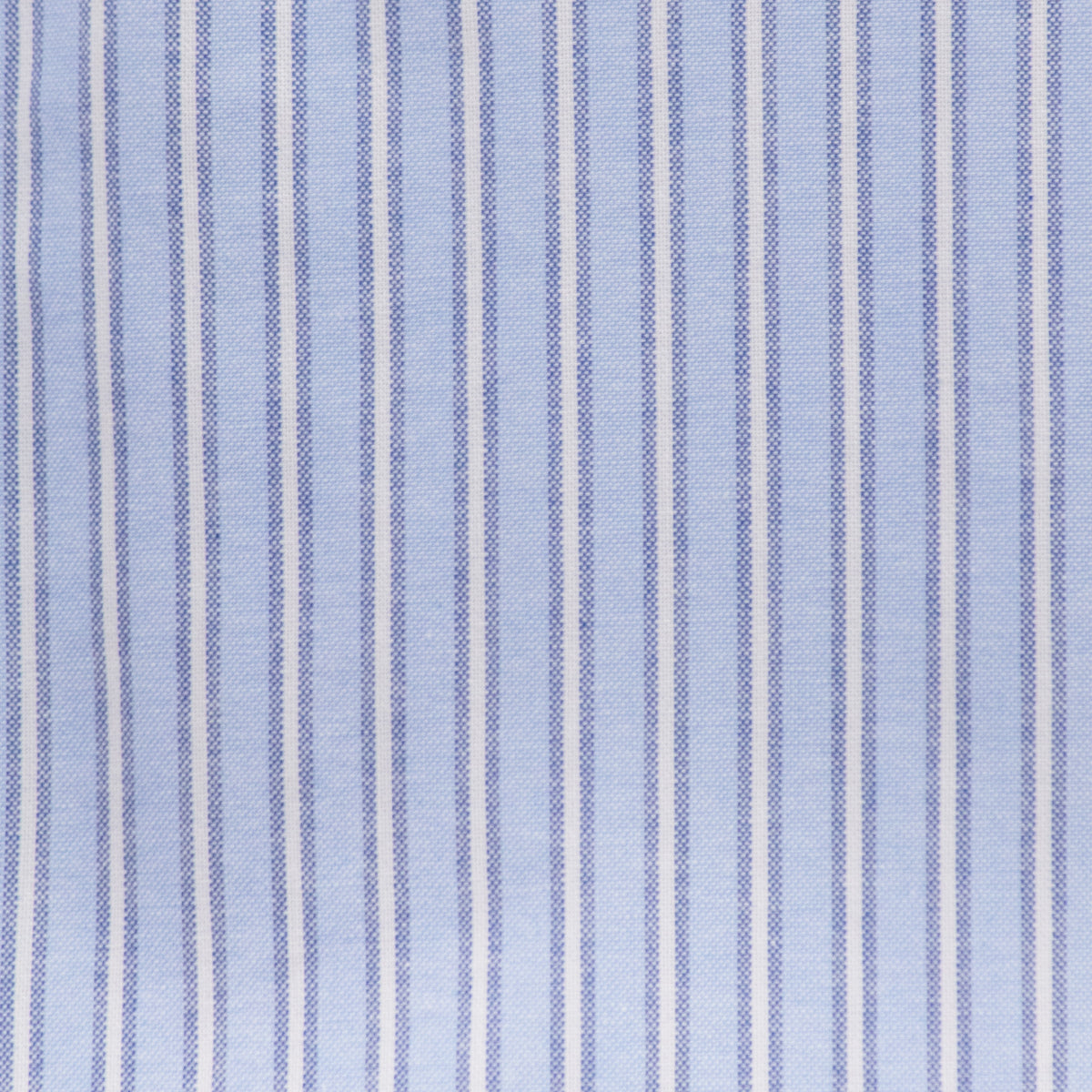 Camisa de Rayas Azul con Manga Larga Talla Extra 100% Algodón 2507046