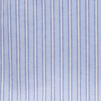 Camisa de Rayas Azul con Manga Larga Talla Extra 100% Algodón 2507046