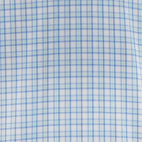 Camisa Cuadros Azul con Manga Larga 100% Algodón 2507131