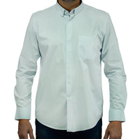 Camisa Cuadros Verde con Manga Larga 100% Algodón 2507132