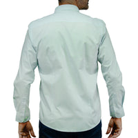 Camisa Cuadros Verde con Manga Larga 100% Algodón 2507132