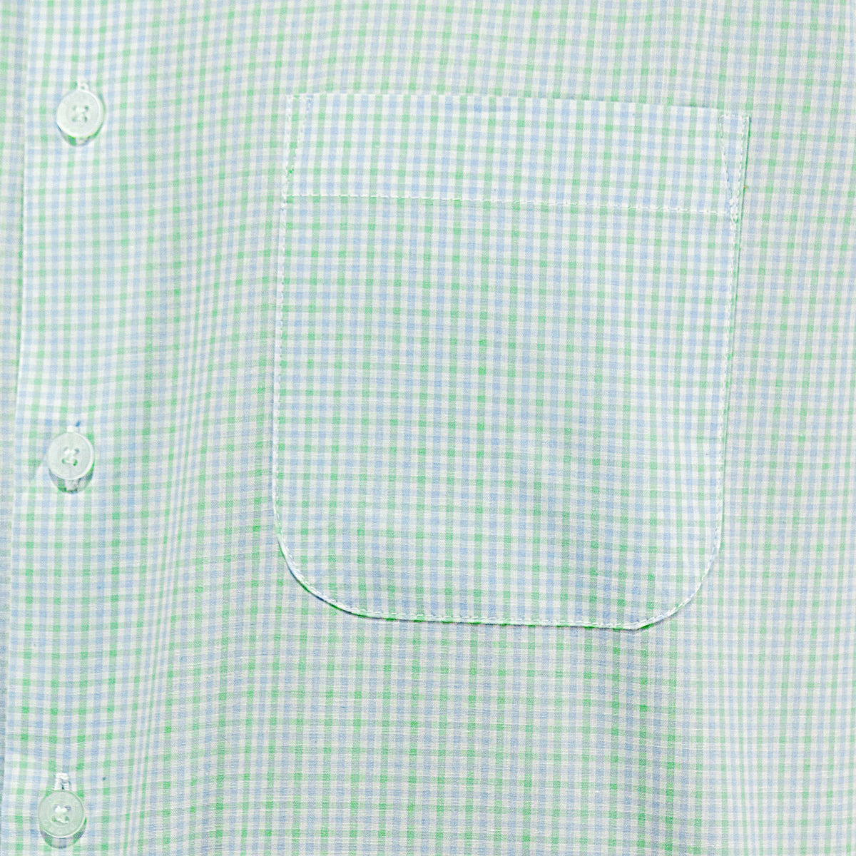 Camisa Cuadros Verde con Manga Larga 100% Algodón 2507132