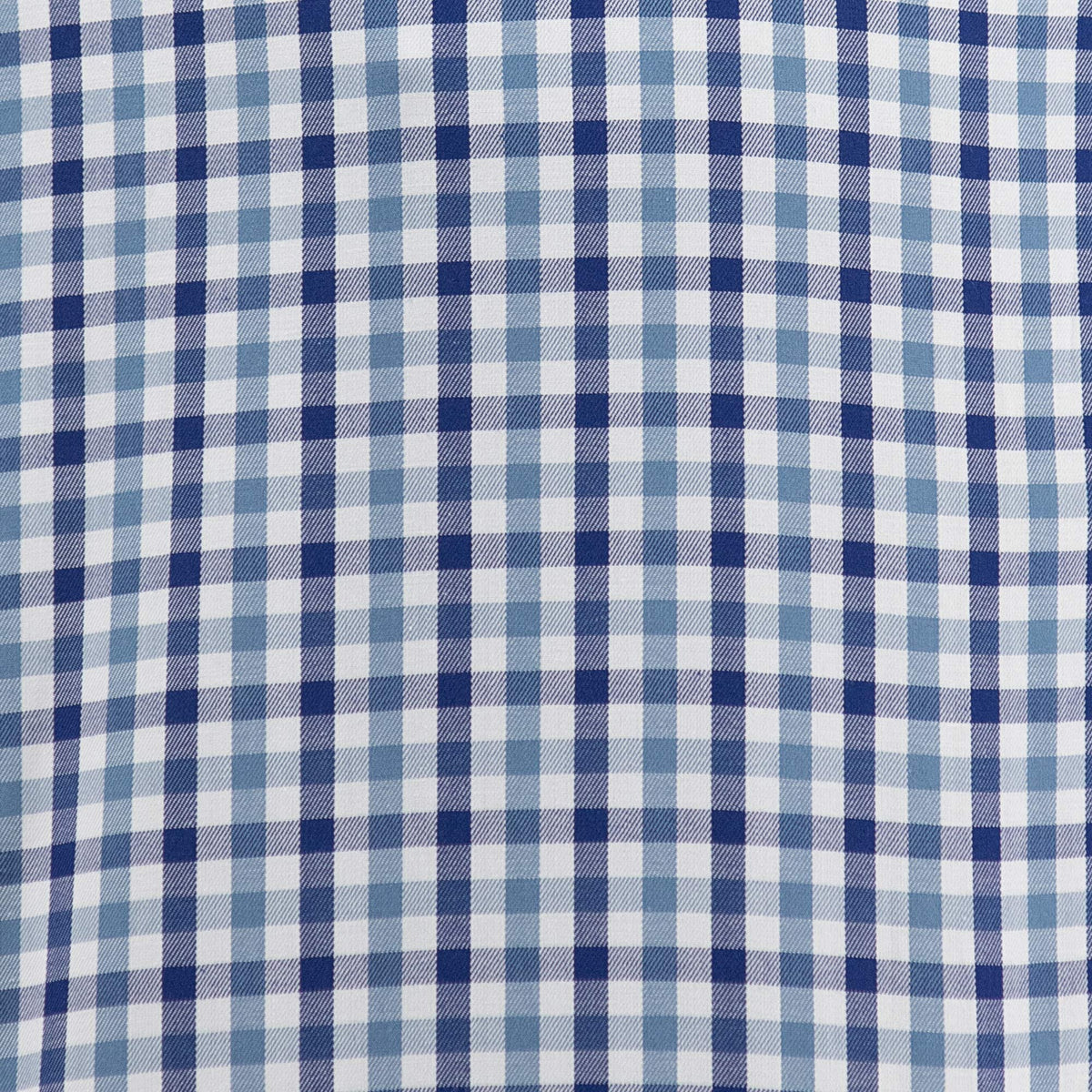 Camisa de Cuadros Azul con Manga Larga 100% Algodón 2507133