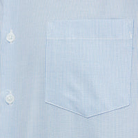 Camisa Rayas Azul con Manga Larga 100% Algodón 2507138