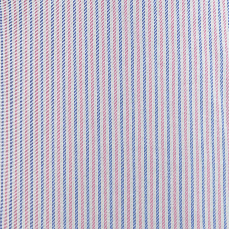 Camisa Rayas Rosa con Manga Larga 100% Algodón 2507141