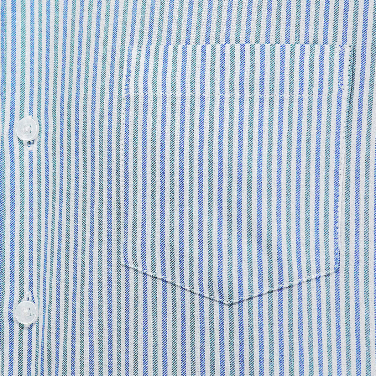 Camisa Rayas Azul con Manga Larga 100% Algodón 2507142