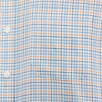 Camisa Cuadros Multicolor con Manga Corta 100% Algodón 2507145