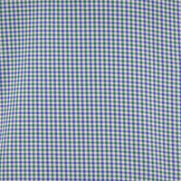 Camisa de Cuadros Verde con Manga Corta 100% Algodón 2507146