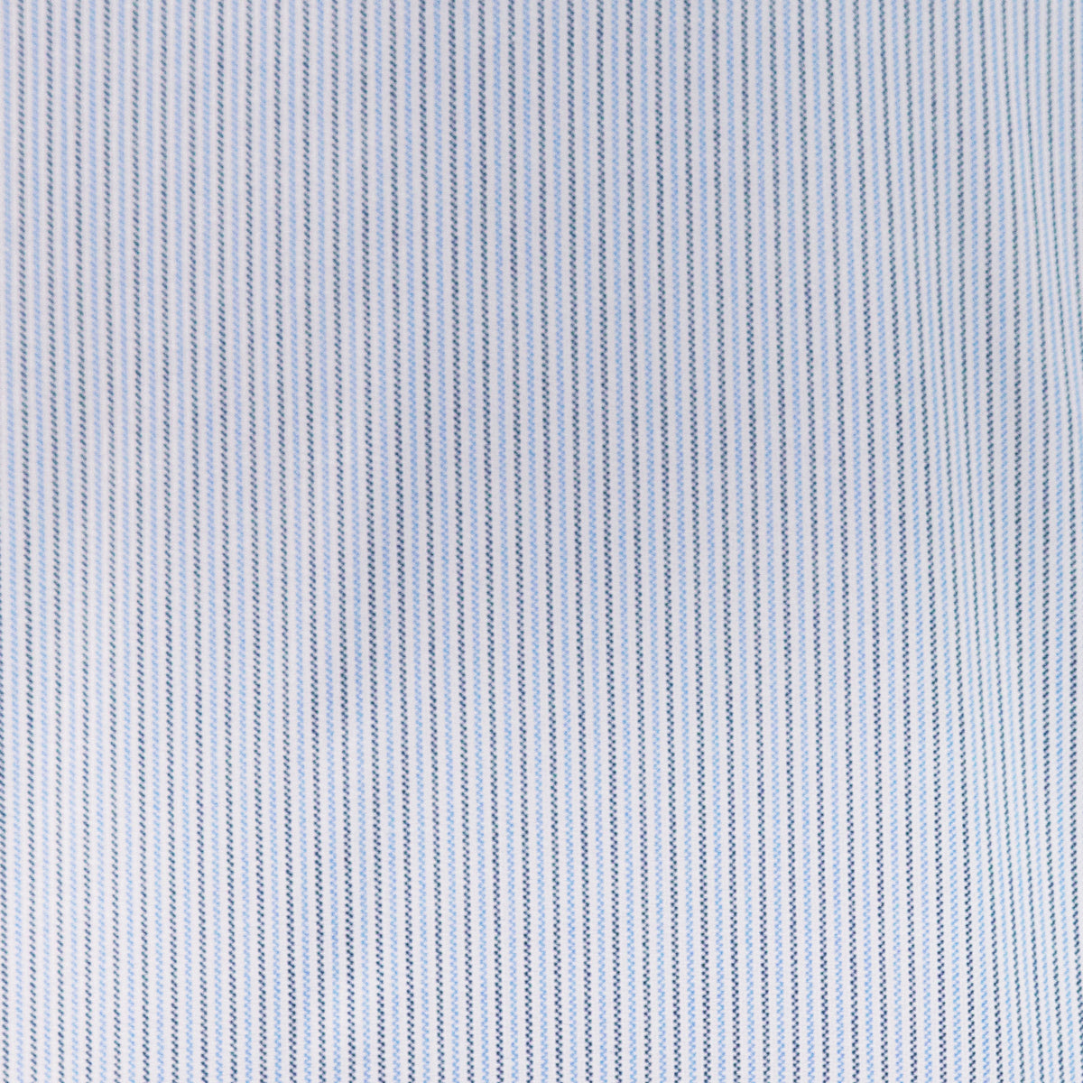 Camisa de Rayas Azul con Manga Corta 100% Algodón 2507147