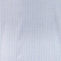 Camisa de Rayas Azul con Manga Corta 100% Algodón 2507147