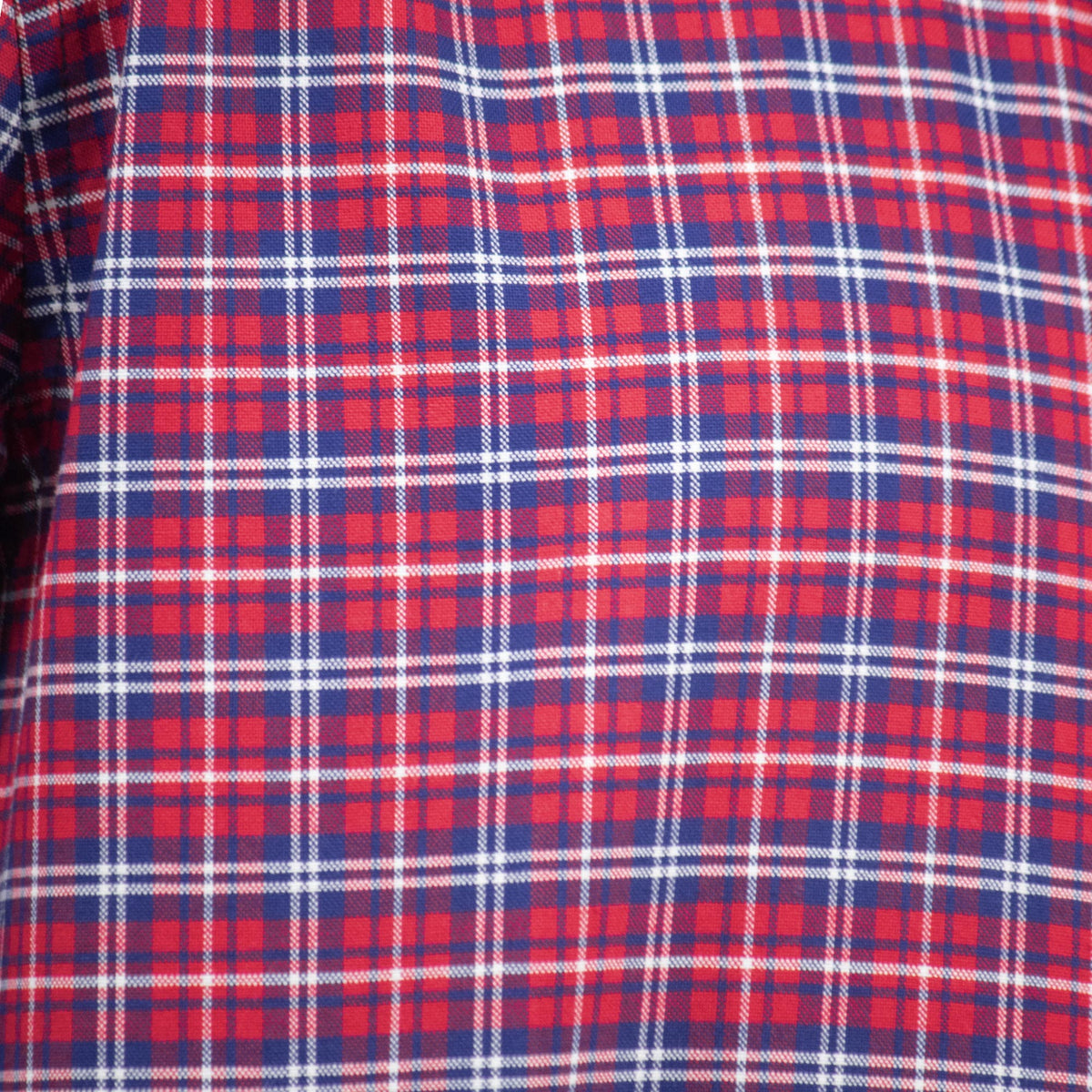 Camisa de Cuadros Roja con Manga Larga 100% Algodón 2508150