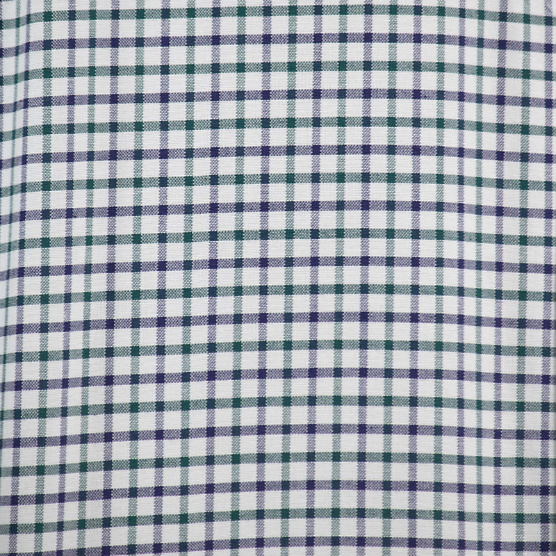Camisa de Cuadros Verde con Manga Larga 100% Algodón 2508152