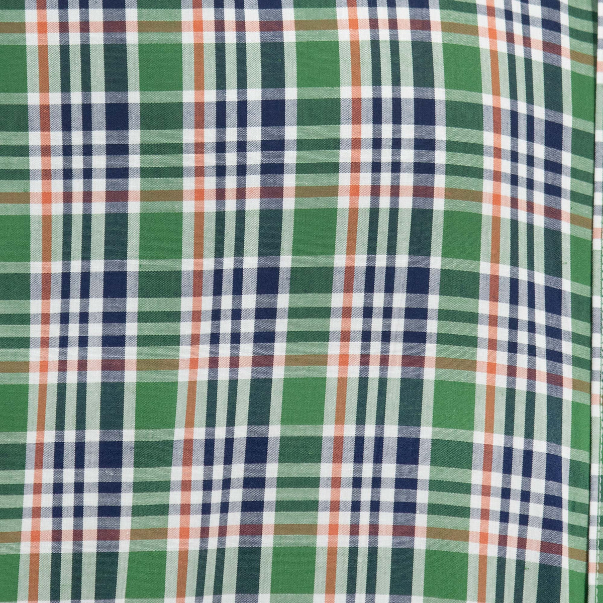 Camisa de Cuadros Verde Manga Larga 100% Algodón 2508153