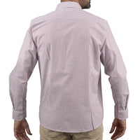 Camisa de Rayas Guida con Manga Larga 100% Algodón 2508164