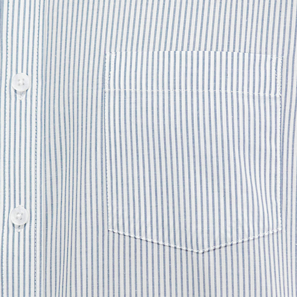 Camisa de Rayas Gris con Manga Larga 100% Algodón 2508165