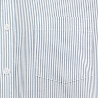 Camisa de Rayas Gris con Manga Larga 100% Algodón 2508165