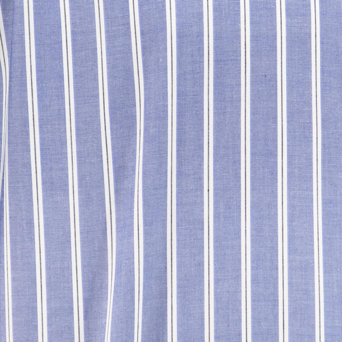 Camisa Rayas Azul con Manga Corta 100% Algodón 2508171