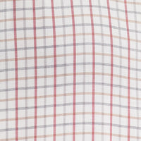 Camisa Cuadros Blanca con Manga Larga 100% Algodón 2509174