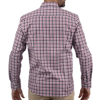 Camisa de Cuadros Roja con Manga Larga 100% Algodón 2509175