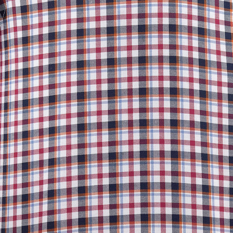 Camisa de Cuadros Roja con Manga Larga 100% Algodón 2509175