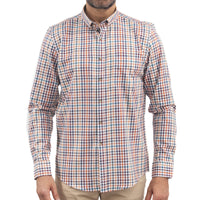 Camisa de Cuadros Multicolor con Manga Larga 100% Algodón 2509176