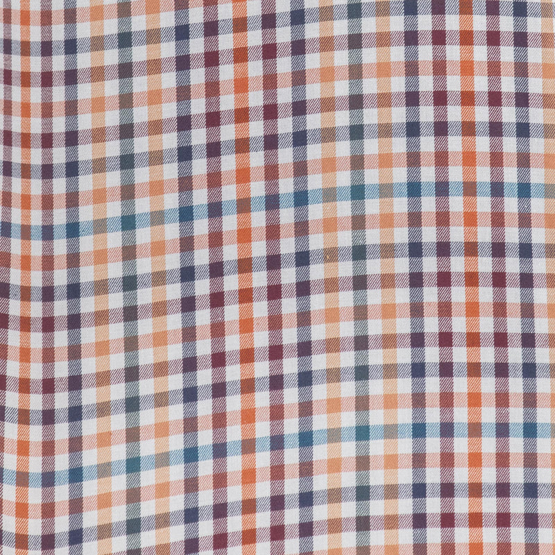 Camisa de Cuadros Multicolor con Manga Larga 100% Algodón 2509176