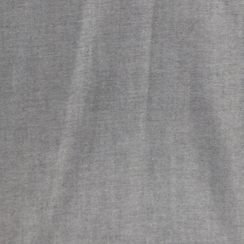 Camisa Lisa Gris Manga Larga 100% Algodón 2509177