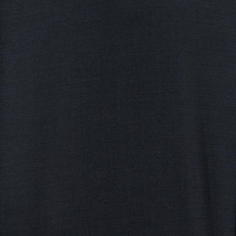 Camisa Lisa Negra con Manga Larga 100% Algodón 2509180