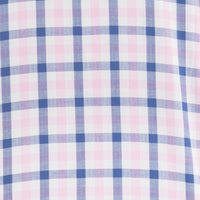 Camisa de Cuadros Rosa con Manga Corta 100% Algodón 2509185