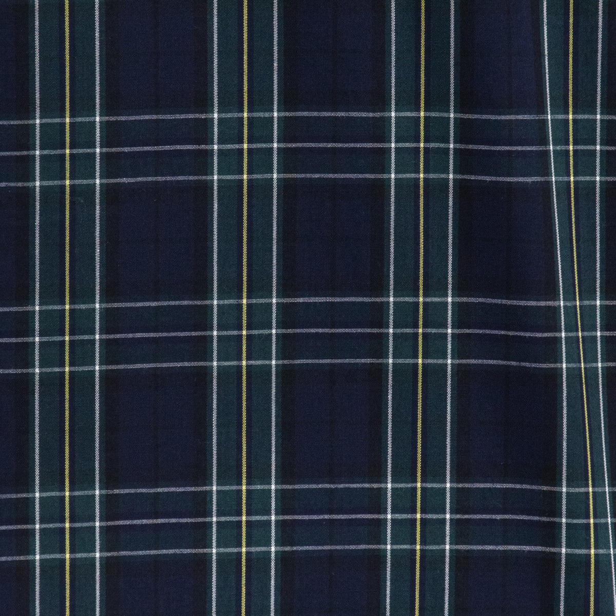 Camisa Azul de Cuadros Manga Larga 2509190