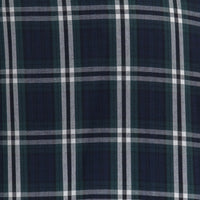 Camisa Azul de Cuadros Manga Larga 2509191