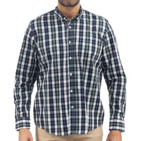 Camisa de Cuadros Verde Manga Larga 2509192