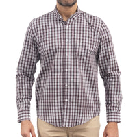 Camisa Roja de Cuadros Manga Larga 2509193