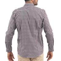 Camisa Roja de Cuadros Manga Larga 2509193