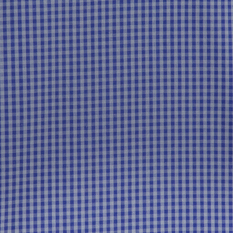 Camisa Azul de Cuadros Manga Larga 2509195